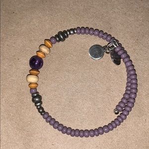 Alex and Ani Vintage Sixty-Six Purple